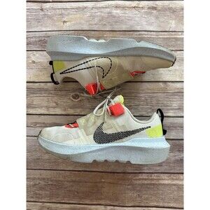 Nike Crater Impact GS Boys Size 4.5Y Bone Grey Trainers Low DB3551-010